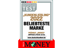 Kundenlieblinge 2022 - Beliebteste Marke Fokus Money bis 30.04.2023